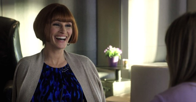 Julia Roberts kiếm 3 triệu USD sau bốn ngày quay Mother's Day (2016). Nhưng bộ phim là một thất bại tại phòng vé Bắc Mỹ cuối tuần qua. Ảnh: Open Road Films