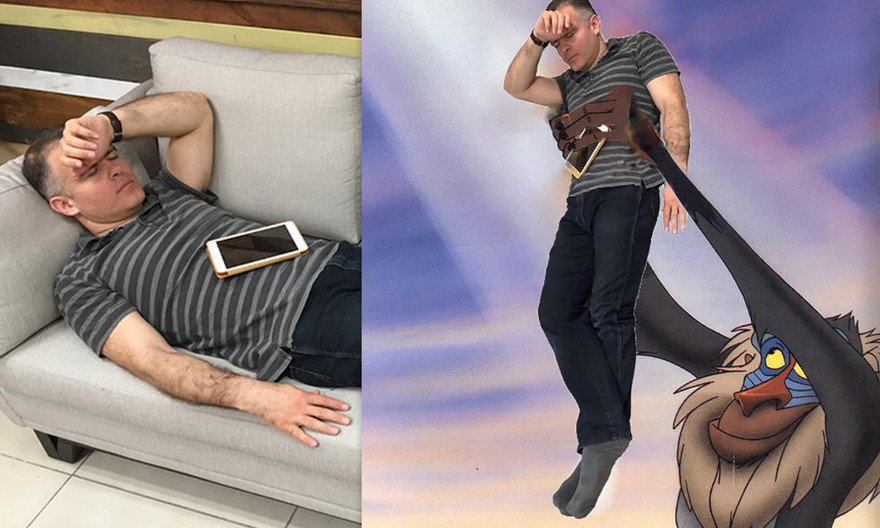 Sốt xình xịch với ảnh chế 'dìm hàng' sếp ngủ