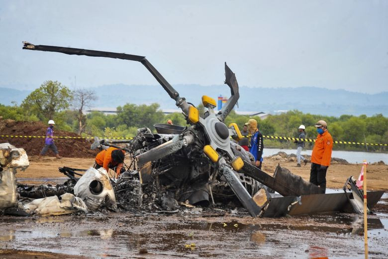 Hiện trường vụ tai nạn. Ảnh: EPA-EFE