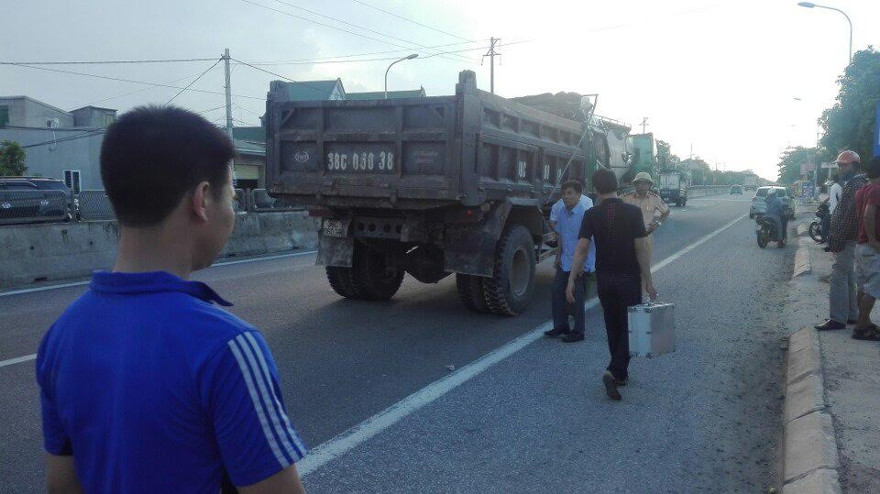 Hiện trường vụ tai nạn