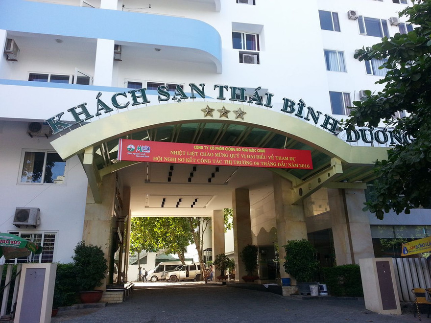 Khách sạn Thái Bình Dương nơi xảy ra vụ việc.