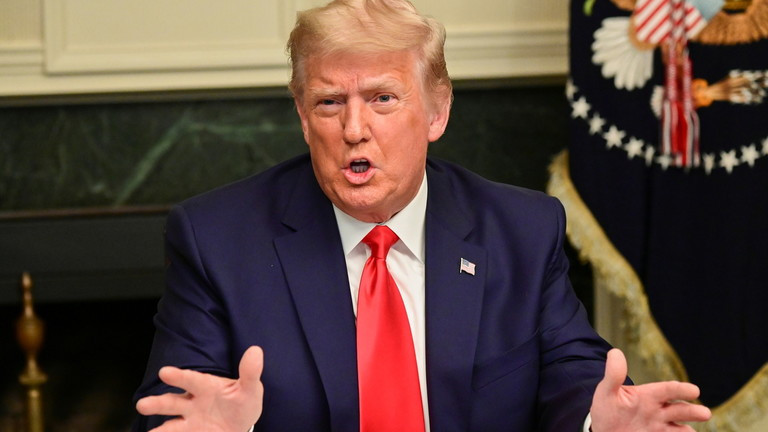 Tổng thống Trump. Ảnh: Reuters