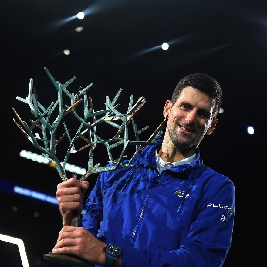 Djokovic vô địch Paris Masters