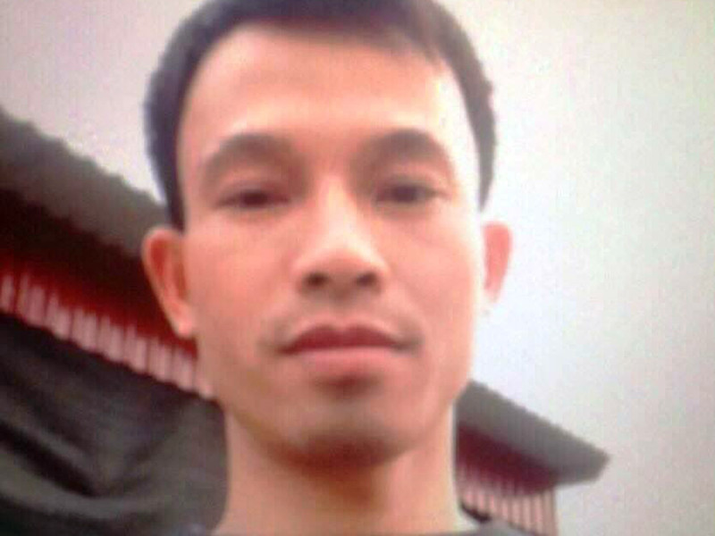 Đối tượng Đào Văn Vinh đầu thú.