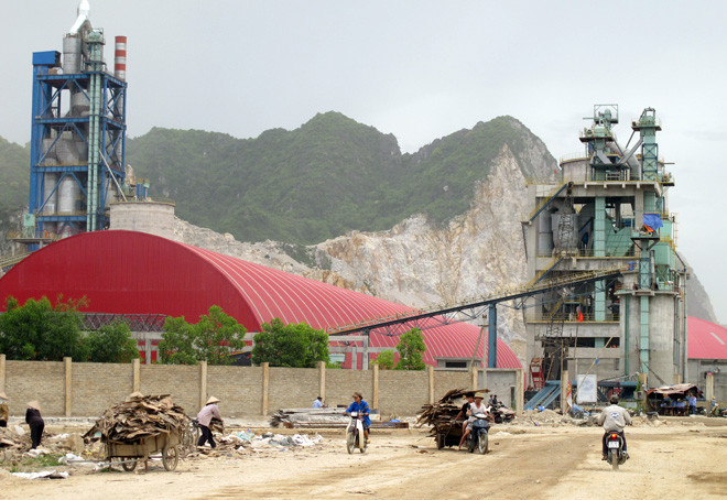 Không có thiệt hại về người trong vụ cháy nhà máy xi măng