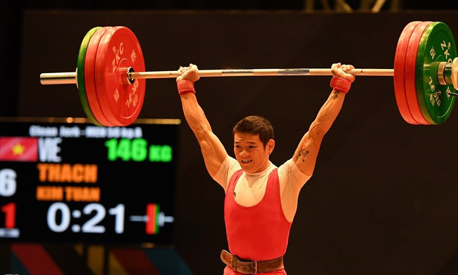 'Thót tim' xem Thạch Kim Tuấn giành HCV SEA Games 29