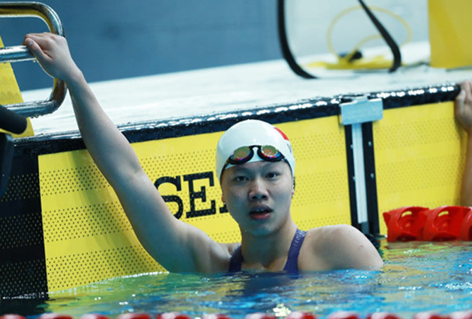 Ánh Viên và bản lĩnh nhà vô địch trên đường đua xanh