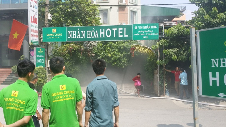 Hiện trường vụ cháy