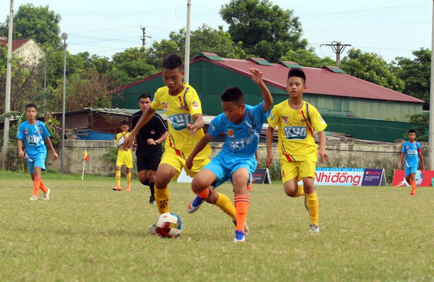 Hai đội bóng xứ Nghệ vào tứ kết Giải Thiếu niên toàn quốc 2019
