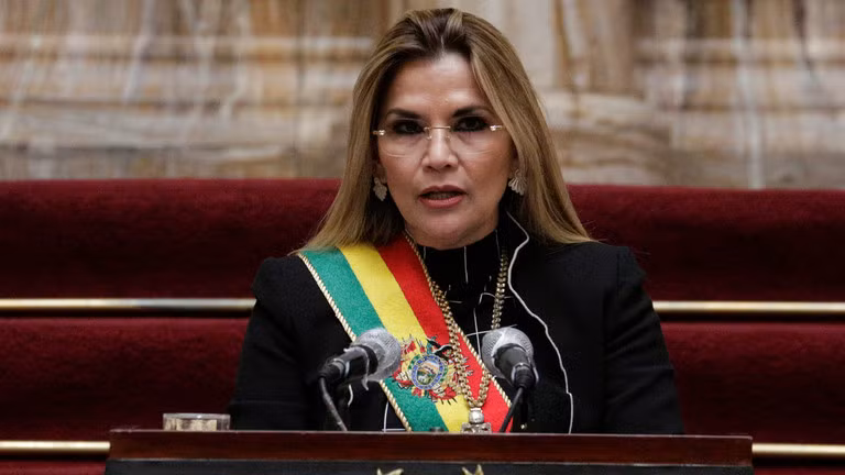 Bà Jeanine Anez. Ảnh: Reuters