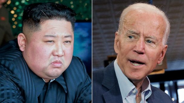 Chủ tịch Triều Tiên Kim Jong-un và Tổng thống Mỹ Joe Biden. 
