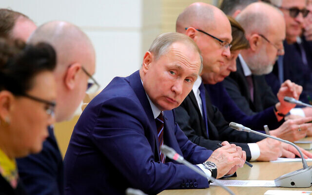 Tổng thống Nga Vladimir Putin. Ảnh: AP