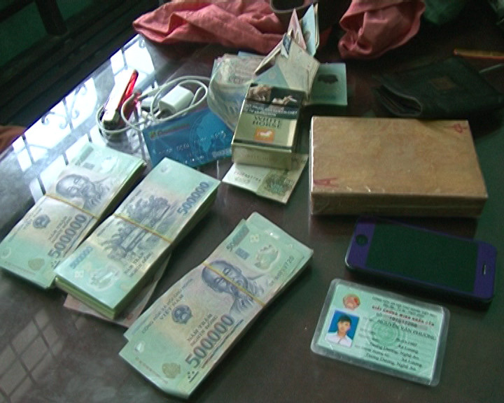 Tang vật vụ án. Ảnh: ĐV