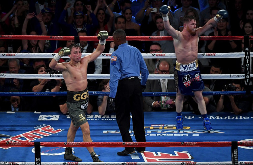 Golovkin sẽ tái đấu với Alvarez
