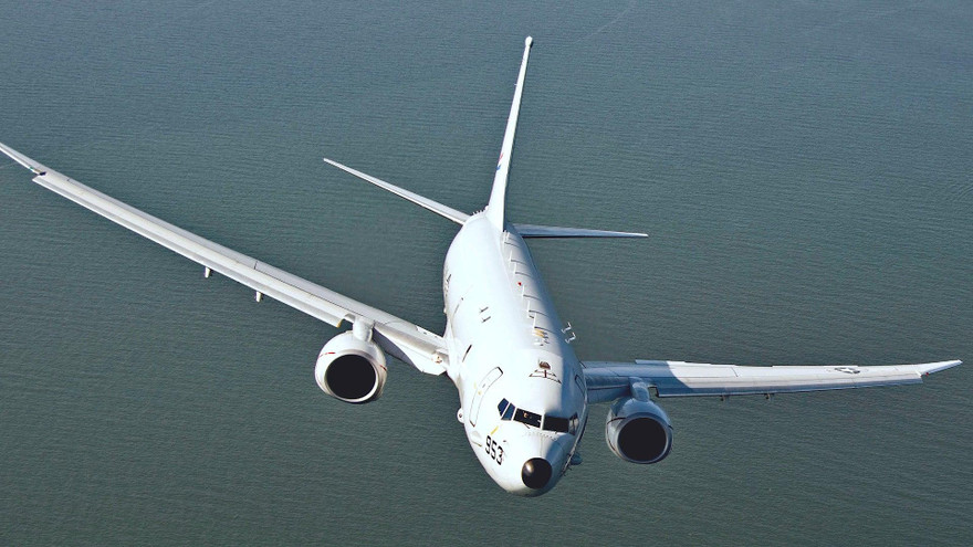 Máy bay săn ngầm P-8 Poseidon. Ảnh: The Drive