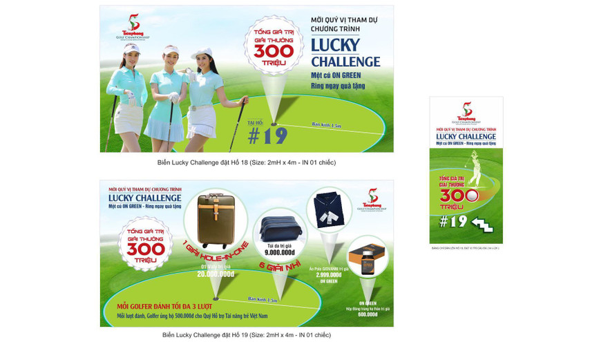 Tham gia 'thử thách may mắn' cùng Tiền Phong Golf Championship 2021