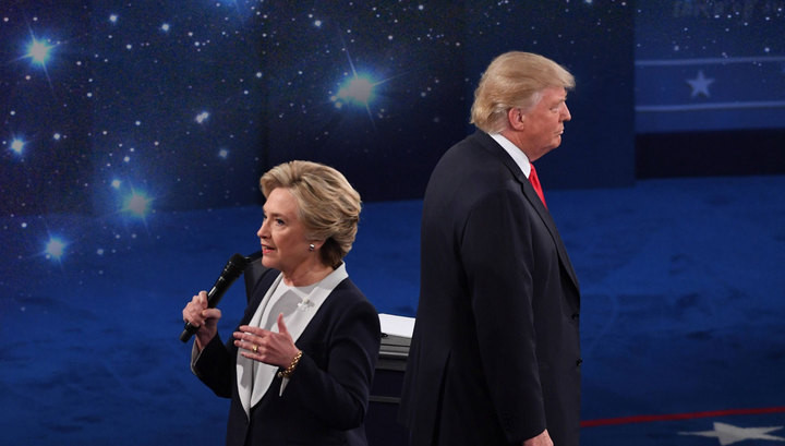 Ứng viên Hillary và ứng viên Trump