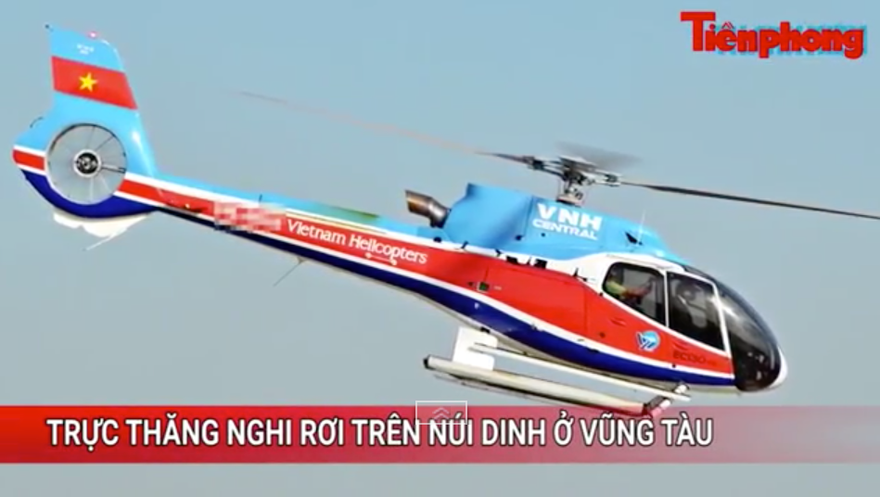 Tin nóng 24H: Trực thăng chở 3 người mất liên lạc tại Vũng Tàu