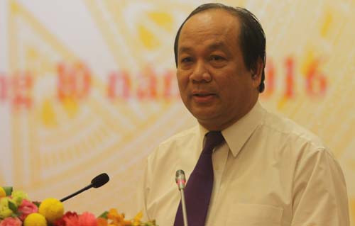 Người phát ngôn của Chính phủ Mai Tiến Dũng. Ảnh: Võ Hải