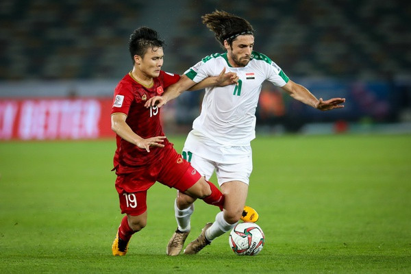 Đội tuyển Việt Nam 'tập trận' với Iraq