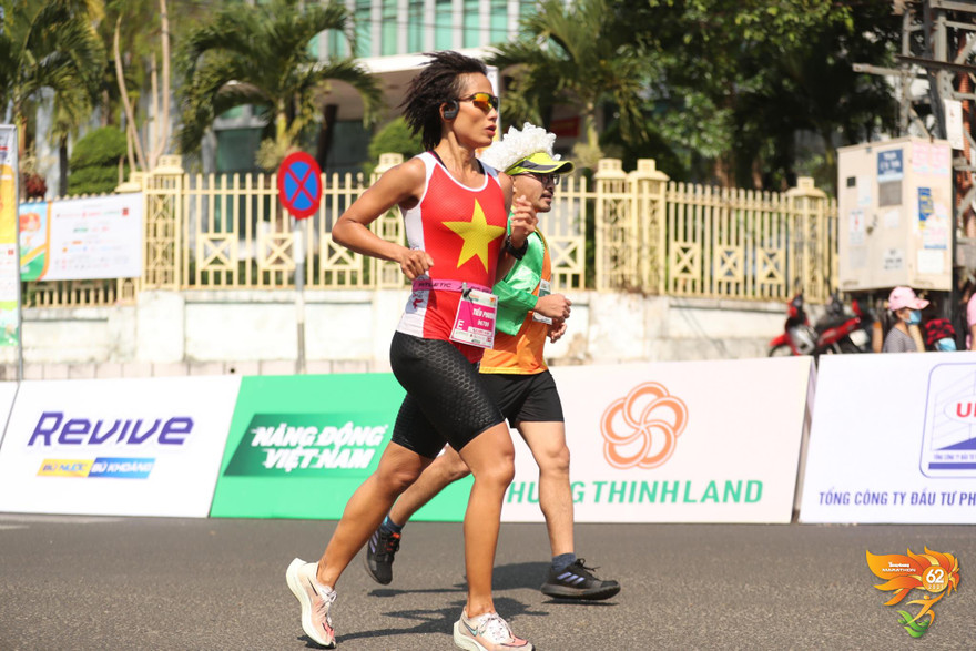 Chị Tiểu Phương vô địch nhóm tuổi trên 45