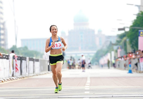 ​Hoàng Thị Thanh nỗ lực về địch