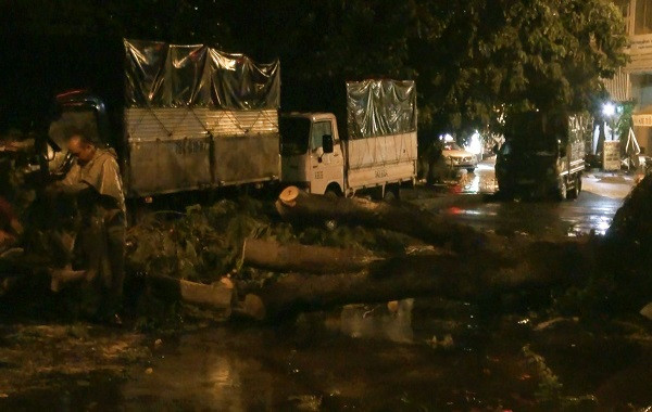 Hiện trường vụ việc.