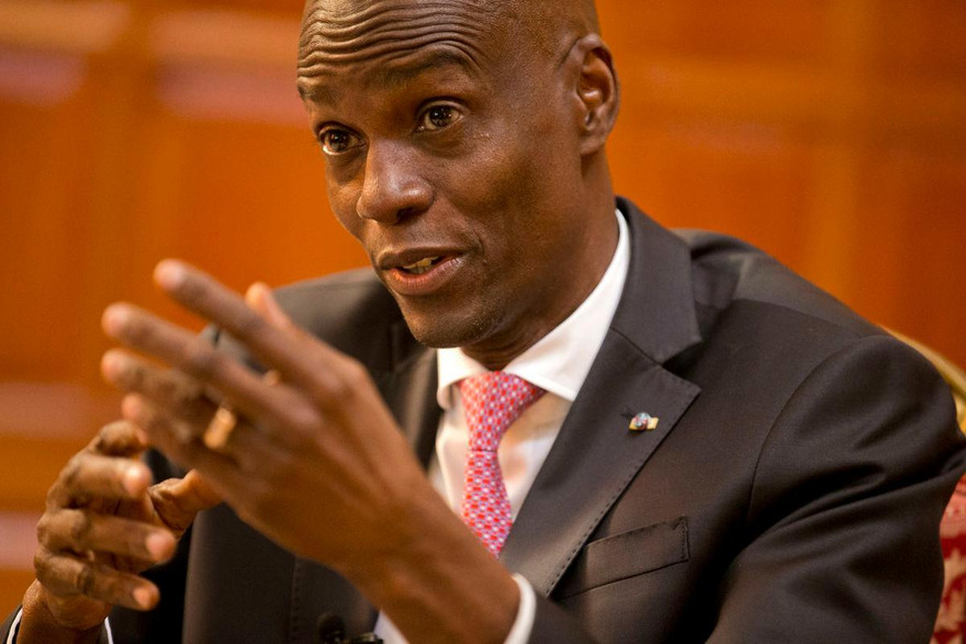 Jovenel Moise. Ảnh: AP