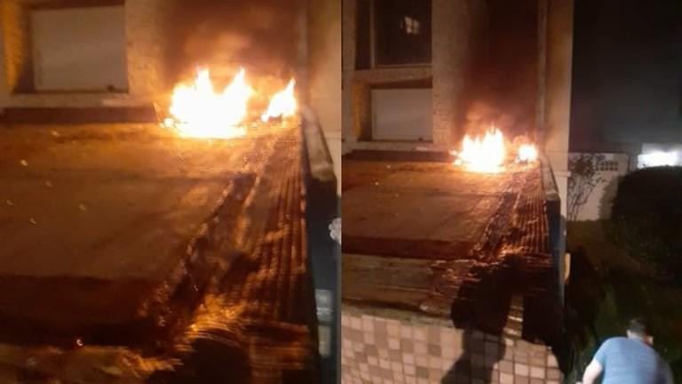 Hình ảnh từ hiện trường. Ảnh: Twitter