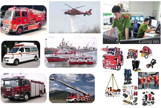 Những đô thị đặc biệt sẽ được trang bị trực thăng chữa cháy.