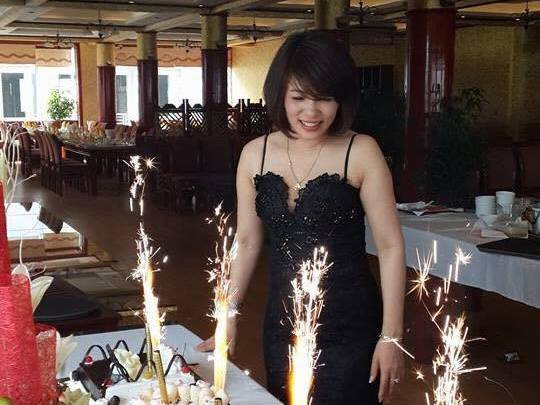 Bùi Phương Thảo trước khi bị bắt. 