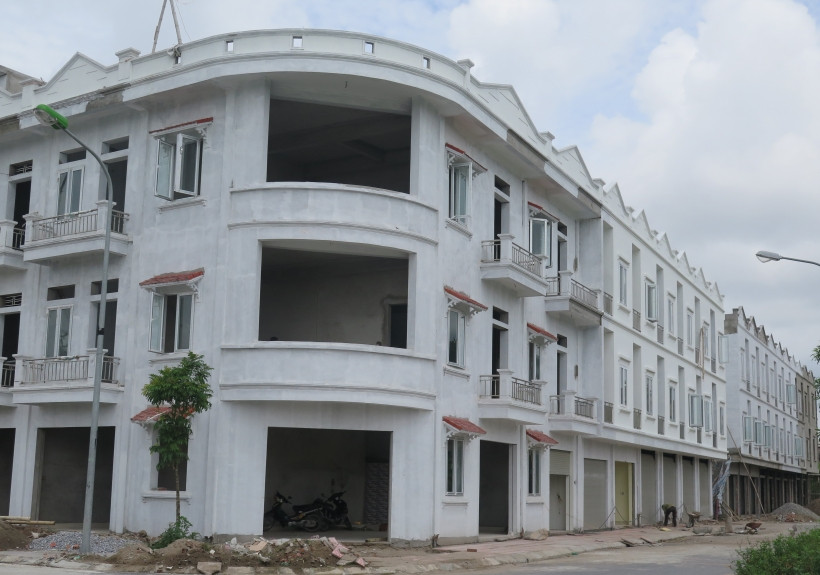 Nhiều sai phạm trong đầu tư xây dựng Chợ Kỳ Bá. Ảnh: Báo Thái Bình