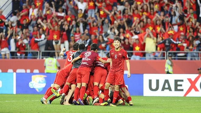 Tuyển Việt Nam được tiếp thêm sức mạnh tinh thần