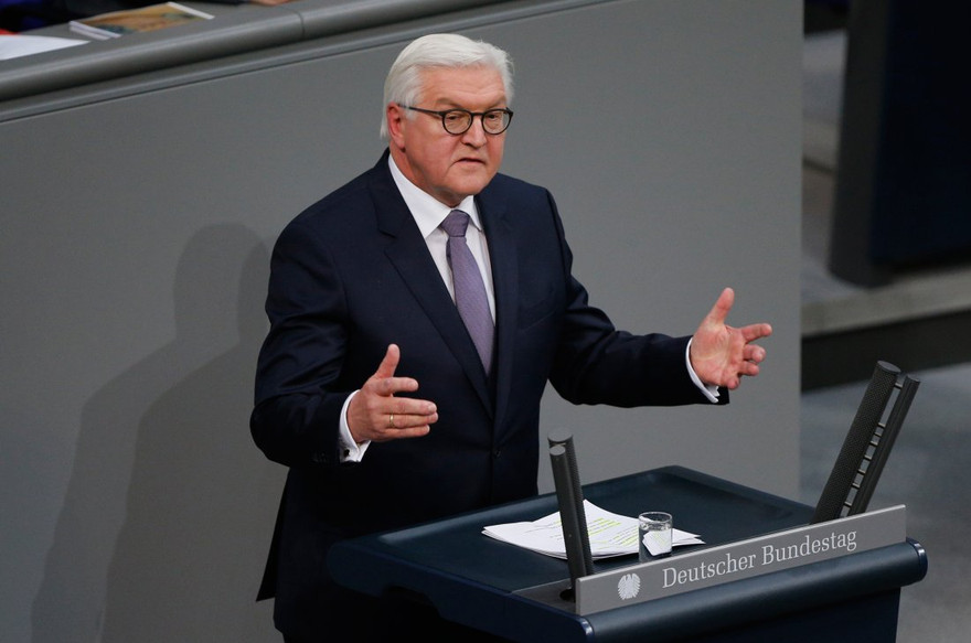 Tân Tổng thống Đức Frank-Walter Steinmeier. Ảnh: AFP