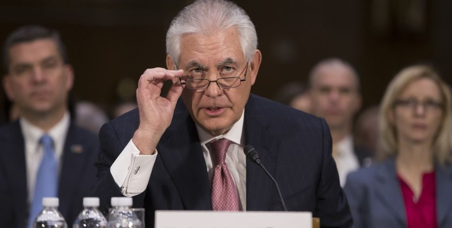 Tân Ngoại trưởng Mỹ Rex Tillerson.