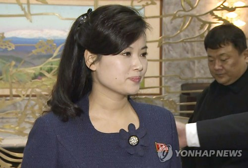 Hyon Song-wol, trưởng nhóm của ban nhạc nữ lừng danh Moranbong. Ảnh: Yonhap