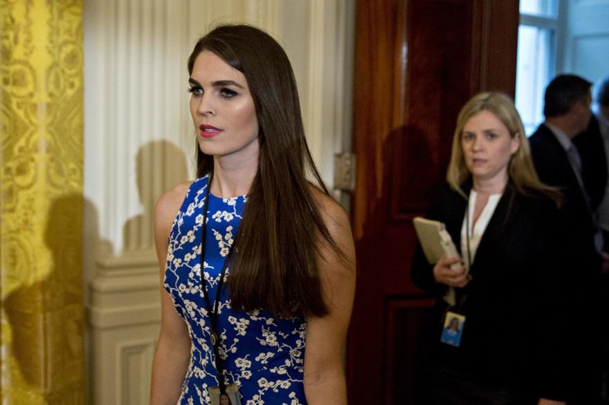 Hope Hicks được ông Trump đề nghị đảm nhiệm chức vụ Giám đốc truyền thông Nhà Trắng tạm thời. Ảnh: Getty Images