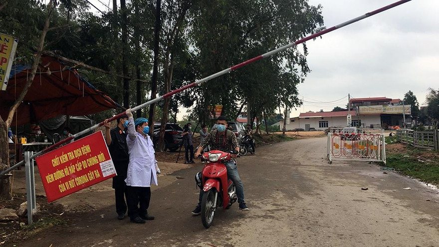 TP Vĩnh Yên bỏ lệnh giãn cách xã hội. Ảnh minh hoạ.