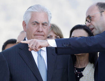 Ngoại trưởng Mỹ Rex Tillerson bắt đầu thăm Nga từ hôm nay, 11/4 sau hai ngày dự Hội nghị Ngoại trưởng các nước G7. Ảnh: Reuters