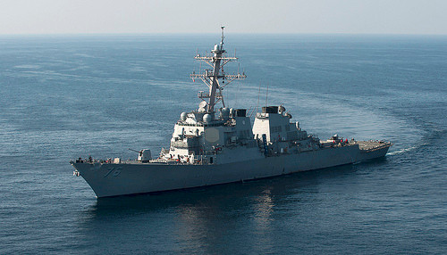 Tàu khu trục USS Higgins. Ảnh: Hải quân Mỹ