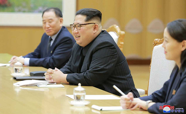 Chủ tịch Triều Tiên Kim Jong-un. Ảnh: Rodong Sinmun