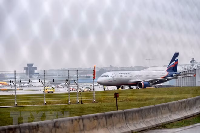 Máy bay của Hãng hàng không Aeroflot. Nguồn: EPA