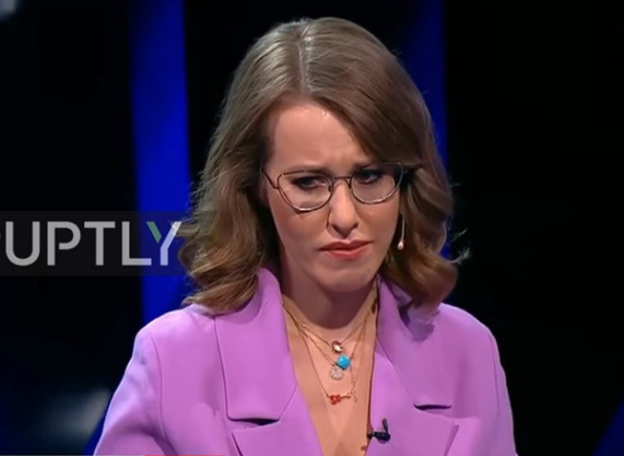 Ứng viên Ksenia Sobchak.