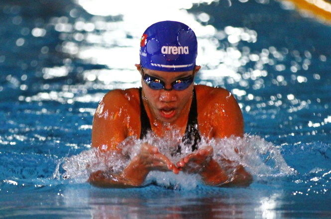 Kình ngư 16 tuổi đánh bại Ánh Viên ở giải vô địch quốc gia