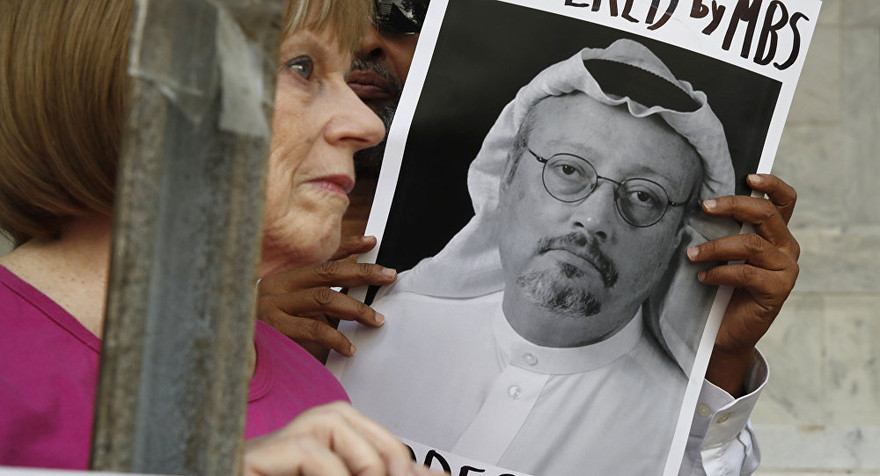 Nhà báo Khashoggi. Ảnh: AP