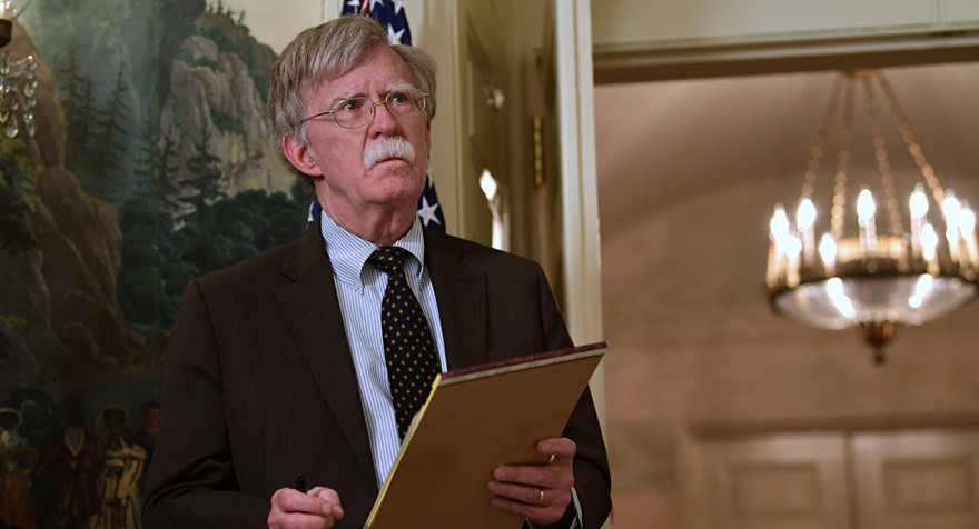 Cố vấn an ninh quốc gia Mỹ John Bolton. Ảnh: AP