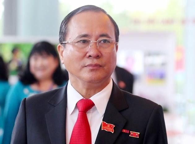 Bí thư Trần Văn Nam khi chưa bị khởi tố.