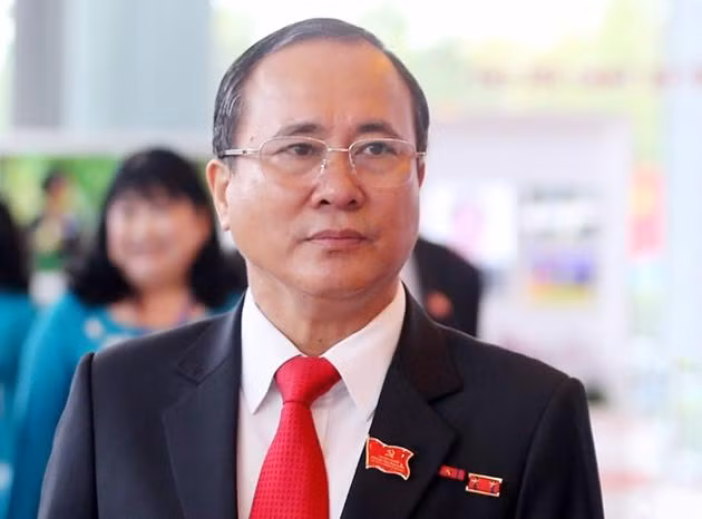 Bí thư Trần Văn Nam khi chưa bị khởi tố.