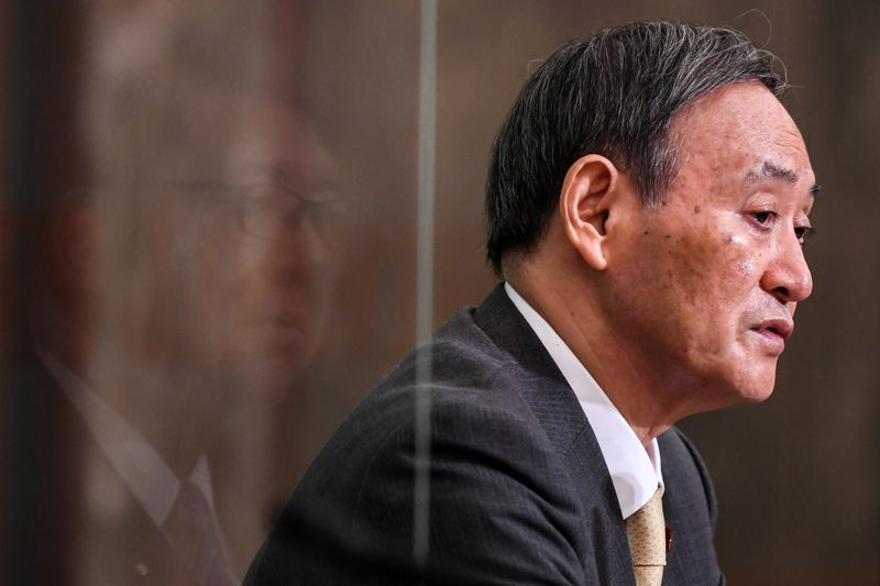 Ông Yoshihide Suga. Ảnh: Reuters