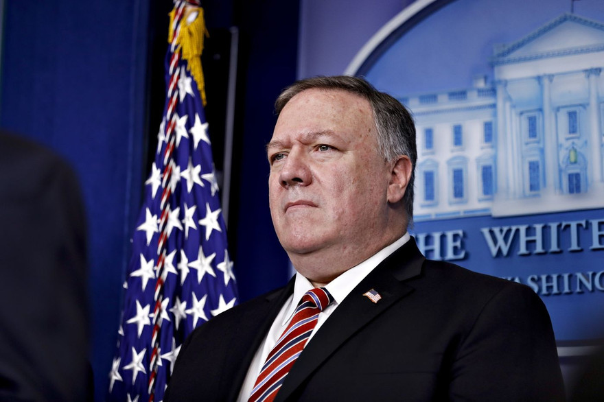 Ngoại trưởng Mỹ Mike Pompeo. Ảnh: Bloomberg